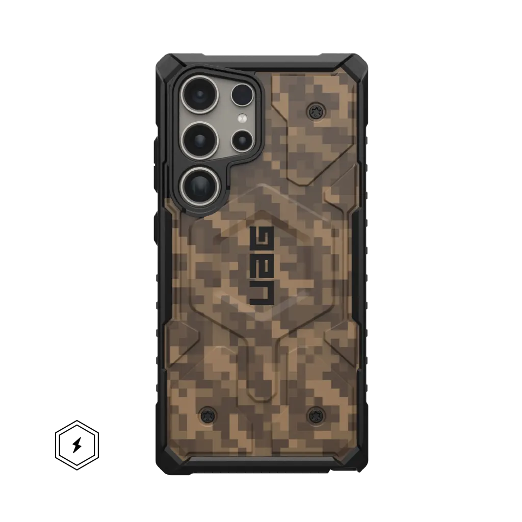 UAG Pathfinder Magsafe Rugged Case Samsung S24 Ultra 5G 6.8 - Camo Dark Earth
