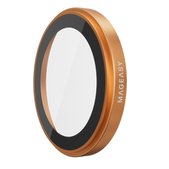 Mageasy Sapphire Camera Lens Protector for iPhone 17 Pro & 17 Pro Max - Coral