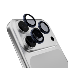 Mageasy Sapphire Camera Lens Protector for iPhone 17 Pro & 17 Pro Max - Midnight Blue