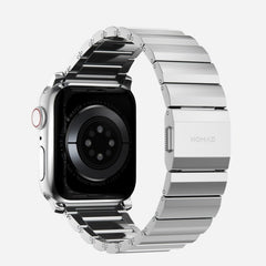 NOMAD Titanium Band for Apple Watch 42-49mm - Silver Hardware