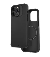 Load image into Gallery viewer, Caudabe Synthesis Slim Protective Case with MagSafe iPhone 15 Pro 6.1 - Black