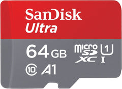 SanDisk Ultra 64GB microSDXC UHS-I 140MBps Memory Card