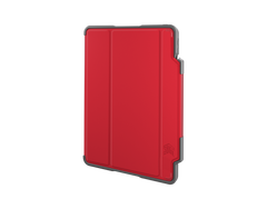 STM Dux Plus Folio Case for iPad Air 11" M2 / M3 / 4th / 5th Gen - Red
