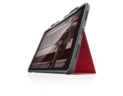 STM Dux Plus Folio Case for iPad Air 11" M2 / M3 / 4th / 5th Gen - Red