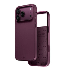 Sheath (OPEN) Case MagSafe iPhone 18 Pro Max 6.9 in Almandine - Caudabe