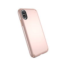 Speck Presidio Metallic IMPACTIUM Case For iPhone XS / X - Rose Gold (BONUS Screen Protector!!)