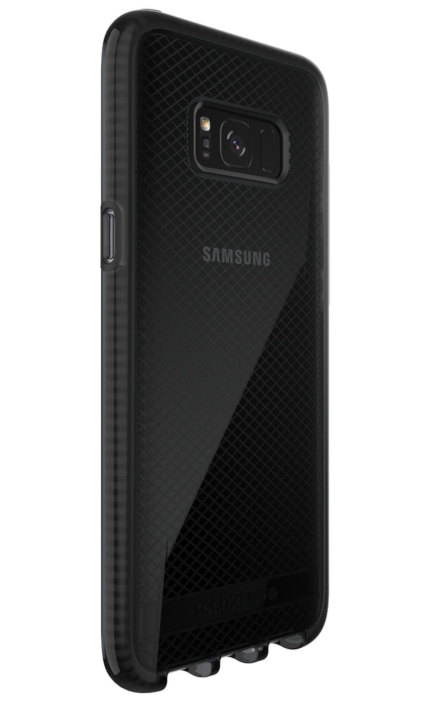 Tech21 Evo Check Slim 3M Drop Protection Rugged Case For Galaxy S8+ Smoke Black