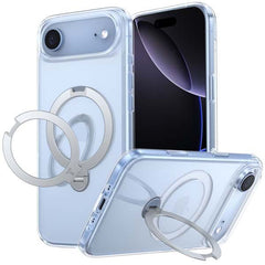 Torras Ostand Spin MagSafe Case iPhone 17 Air - Clear