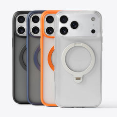 Torras Ostand Spin MagSafe Case iPhone 17 Pro - Clear