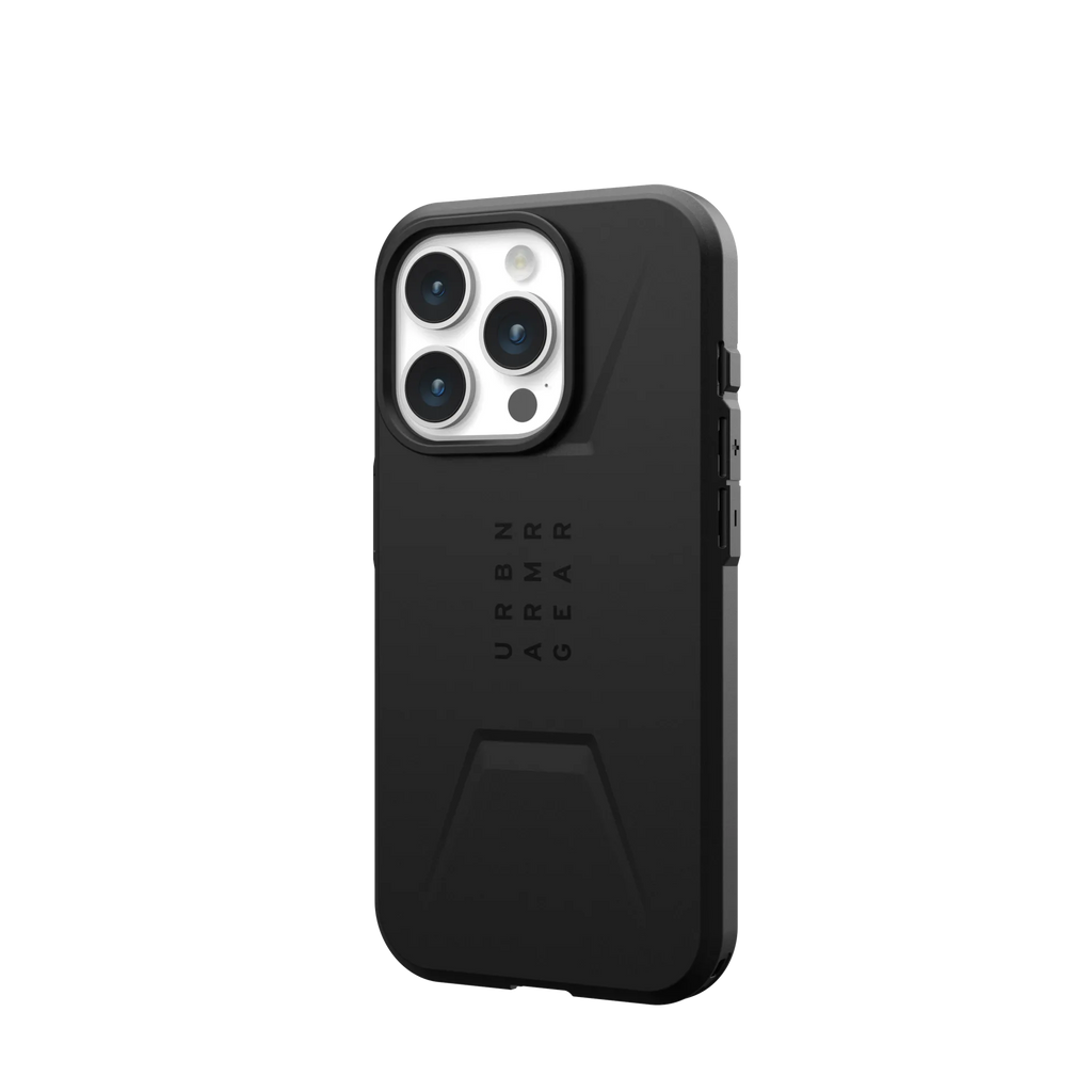 UAG Civilian MagSafe Rugged Slim Case iPhone 15 Pro 6.1 Black