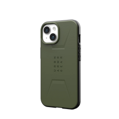 UAG Civilian MagSafe Rugged Slim Case standard iPhone 17e / 16e / 15 / 14 / 13 Standard 6.1 - Olive Drab