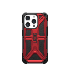 UAG Monarch Rugged Tough Case iPhone 15 Pro 6.1 Crimson Red