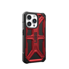UAG Monarch Rugged Tough Case iPhone 15 Pro 6.1 Crimson Red