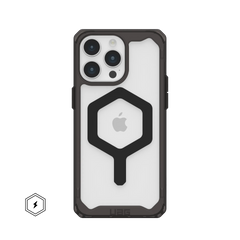 UAG Plyo MagSafe with ACTION BUTTON Case iPhone 15 Pro Max 6.7 - Clear Black