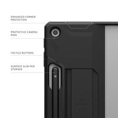 Close-Up of Impact-Resistant Bumpers on UAG Scout Case for Surface Pro 1st Edition 12"