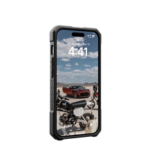 Load image into Gallery viewer, UAG Monarch Pro Rugged MagSafe Case iPhone 15 Pro 6.1 Kevlar Black