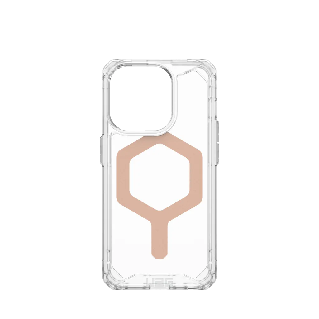 UAG Plyo Clear & MagSafe Case iPhone 15 Pro 6.1 Ice Rose Gold