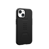 UAG Civilian MagSafe Rugged Slim Case iPhone 17e / 16e / 15 / 14 / 13 Standard 6.1 - Black