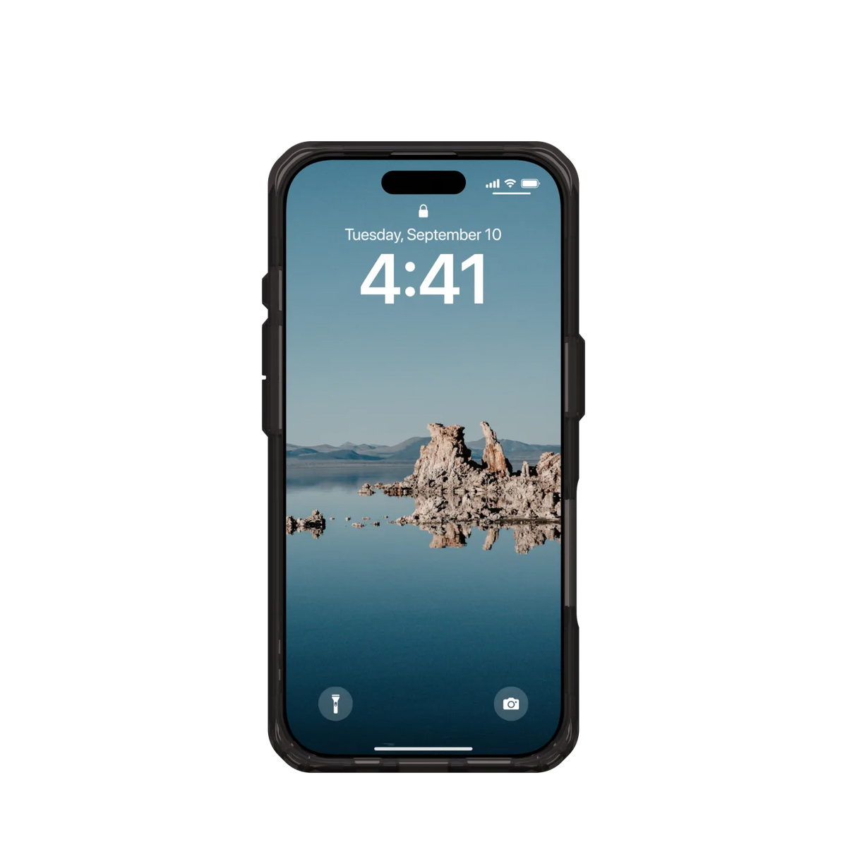 UAG Plyo iPhone 16 Pro 6.3 Case & MagSafe Clear Black