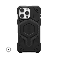 UAG Monarch Pro iPhone 16 Pro Max 6.9 Case & MagSafe - Carbon Fibre Black