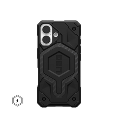 UAG Monarch Pro iPhone 16 Plus 6.7 Case & MagSafe - Carbon Fibre Black