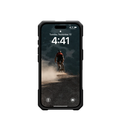 UAG Monarch Pro iPhone 16 Plus 6.7 Case & MagSafe - Carbon Fibre Black