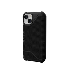 UAG Metropolis Rugged Folio Case Kevlar iPhone 14 / 13 Standard 6.1 Black