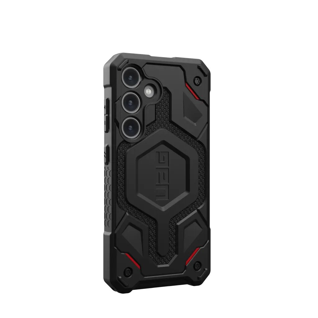 UAG Monarch Pro Rugged Case & Magnet Samsung S24 5G 6.2 - Kevlar Black