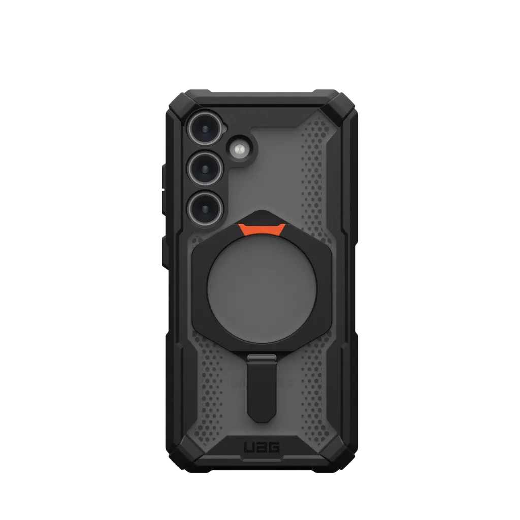 UAG Plasma XTE Case with Kickstand Samsung S24 Standard 5G 6.2 - Black Orange