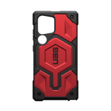 UAG Monarch Pro Rugged Case & Magnet Samsung S24 Ultra 5G 6.8 - Crimson