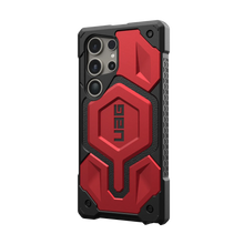 Load image into Gallery viewer, UAG Monarch Pro Rugged Case &amp; Magnet Samsung S24 Ultra 5G 6.8 - Crimson
