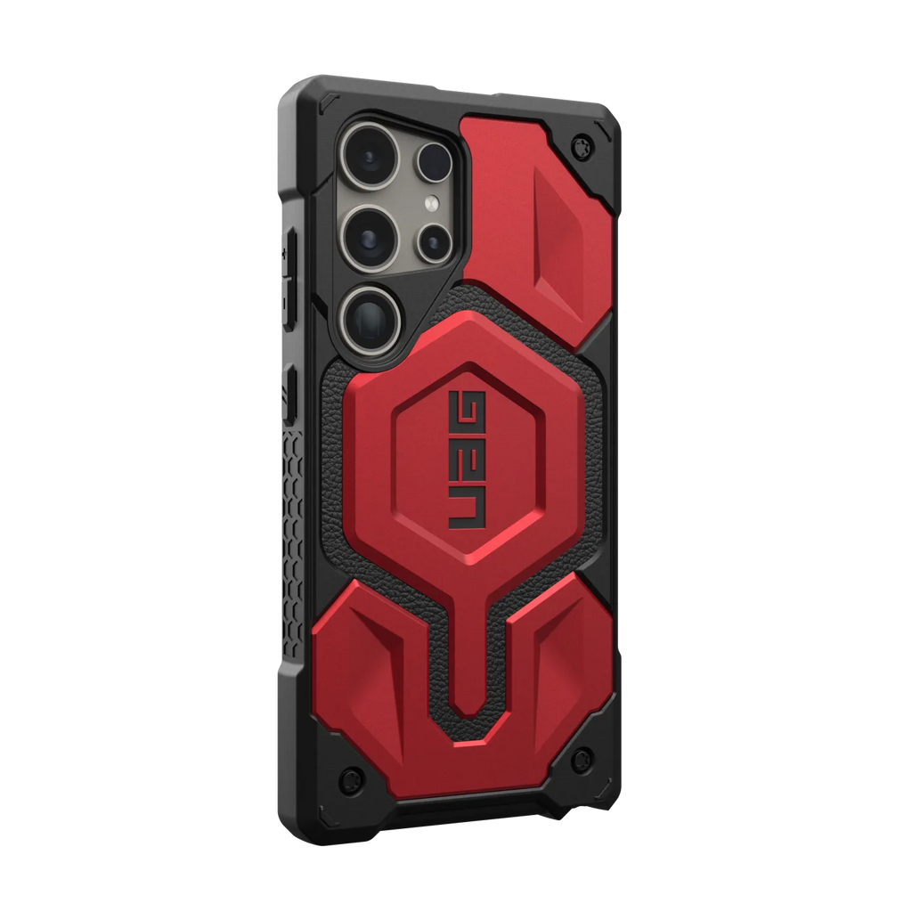 UAG Monarch Pro Rugged Case & Magnet Samsung S24 Ultra 5G 6.8 - Crimson