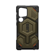 Load image into Gallery viewer, UAG Monarch Pro Rugged Case &amp; Magnet Samsung S24 Ultra 5G 6.8 - Kevlar Green