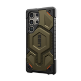 UAG Monarch Pro Rugged Case & Magnet Samsung S24 Ultra 5G 6.8 - Kevlar Green