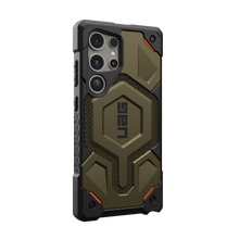 Load image into Gallery viewer, UAG Monarch Pro Rugged Case &amp; Magnet Samsung S24 Ultra 5G 6.8 - Kevlar Green