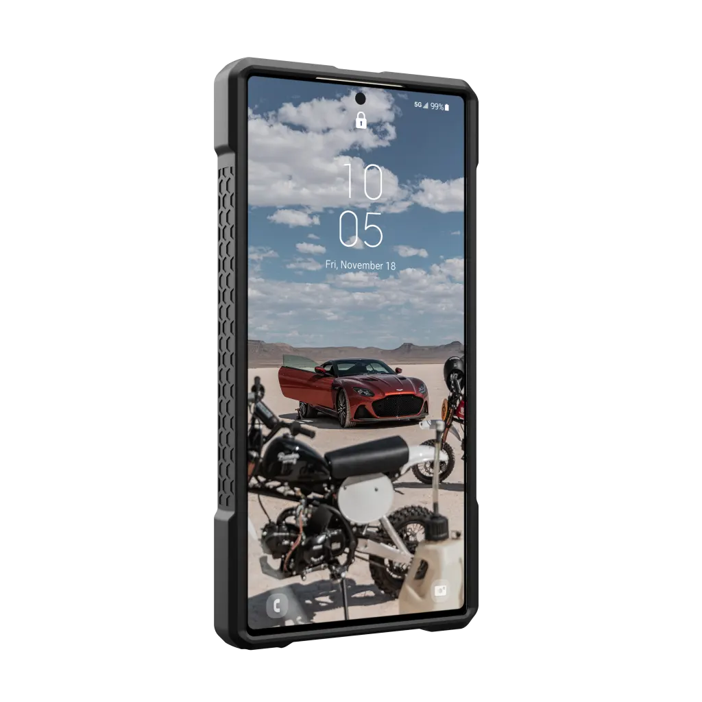 UAG Monarch Rugged Case Samsung S24 Ultra 5G 6.8 - Kevlar Black