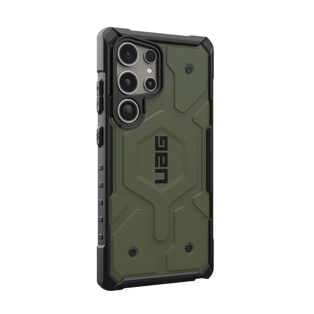 UAG Pathfinder Magsafe Rugged Case Samsung S24 Ultra 5G 6.8 - Olive