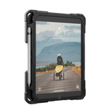 UAG Plasma Tough Case iPad 9 / 8 / 7 10.2 Kickstand & Handstrap - Black