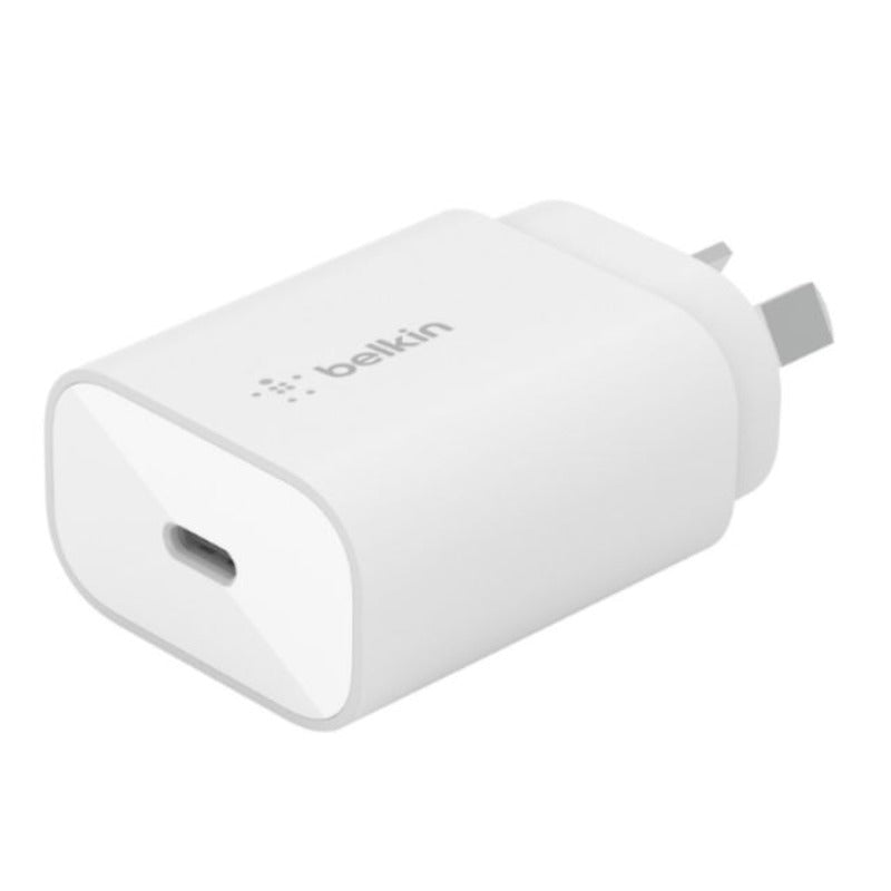 Belkin 25W USB-C PD 3.0 PPS Wall Charger - White