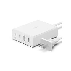 Belkin Pro 108W 4-Port 2x USB-A 2x USB-C GaN Charger - White