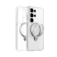 Torras Ostand Q3 Spin Case Samsung S26 Ultra - Clear