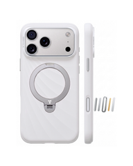 Torras Ostand Q3 Wind MagSafe Case iPhone 18 Pro Max - White