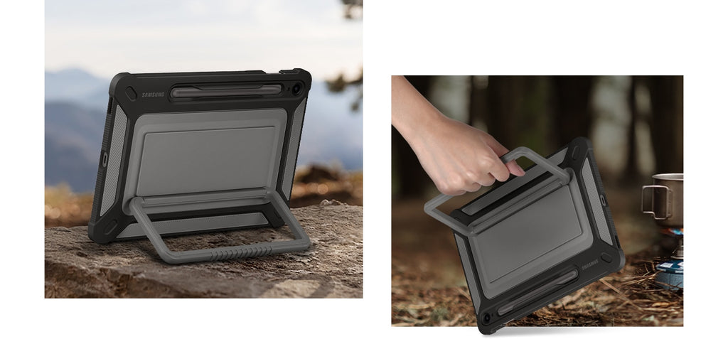 Samsung Original Outdoor Cover Case for Galaxy Tab S9 FE - Black