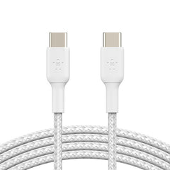 Belkin BoostCharge Braided Cable (2 PACK) USB-C to USB-C 1m / 3.3ft - White