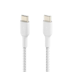 Belkin BoostCharge Braided Cable (2 PACK) USB-C to USB-C 1m / 3.3ft - White