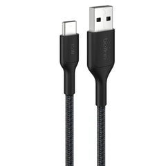 Belkin BoostCharge Pro 1 m USB-C/USB-A Data Transfer Cable - Black
