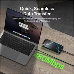 Belkin BoostCharge Pro 1 m USB-C/USB-A Data Transfer Cable - Black