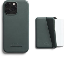 Load image into Gallery viewer, Bellroy Leather Mod Case &amp; Wallet iPhone 15 Pro - Everglade