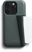 Load image into Gallery viewer, Bellroy Leather 3 Card Case iPhone 15 Pro - Everglade