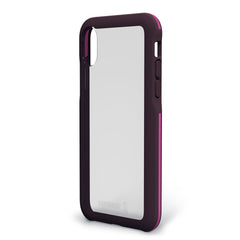BodyGuardz Trainr Rugged Case For iPhone XS / X - Berry Purple (BONUS SCreen Protector!!)